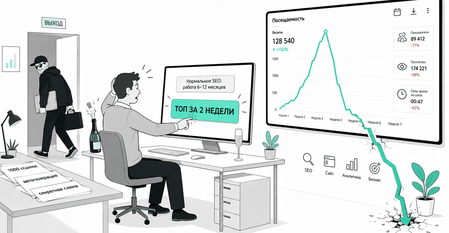 Чем опасно дешёвое SEO